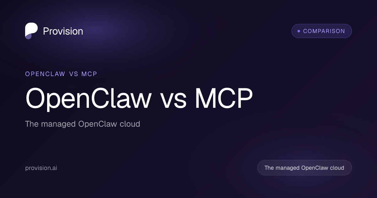 OpenClaw vs MCP — Agent Harness vs Tool-Use Protocol