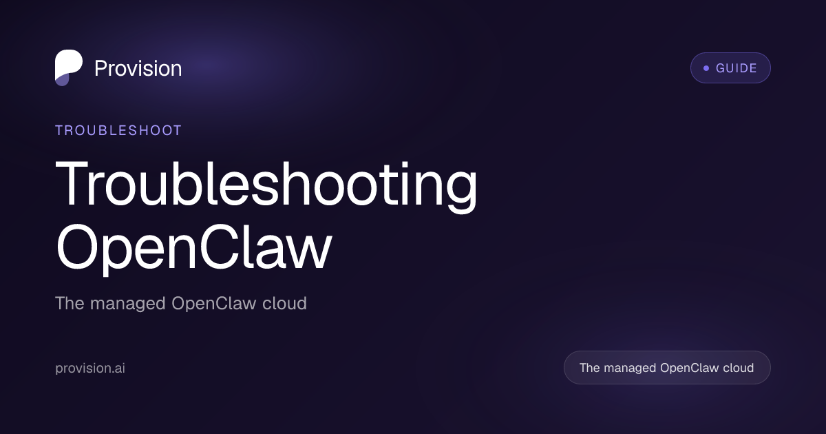 OpenClaw Troubleshooting — Fix Every Common Error (2026)