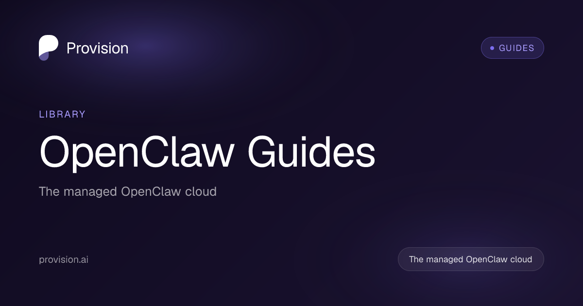 OpenClaw Guides — Setup, Operate, Optimize